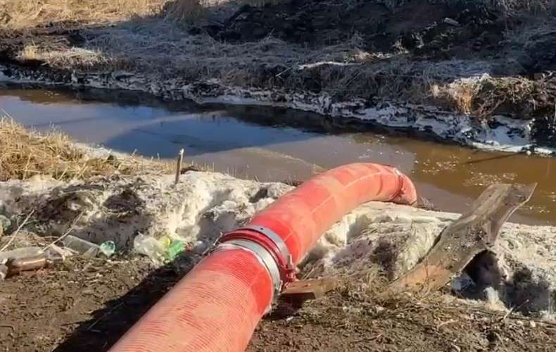 Откачка воды