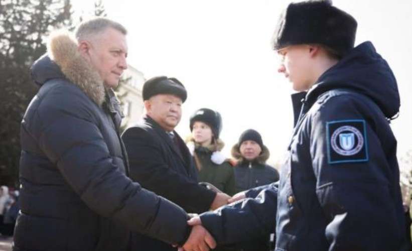 Губернатор ИО и курсант