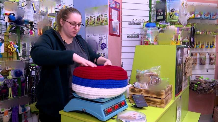 рекордный шарф