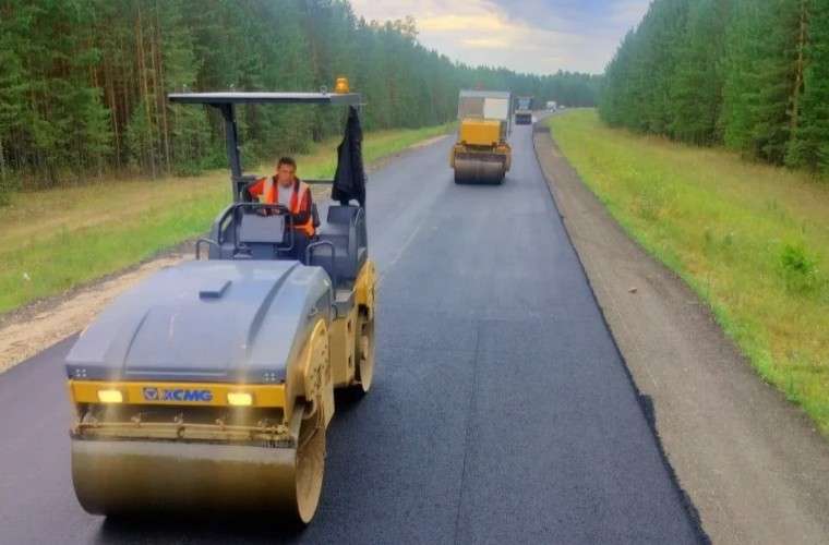 Укладка асфальта