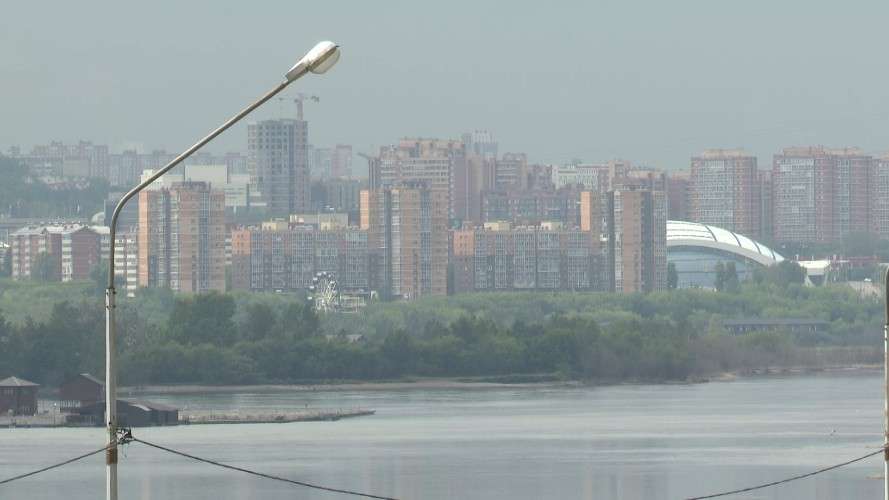 берег, река, город