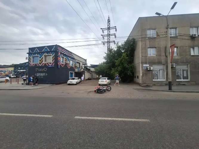 Место аварии