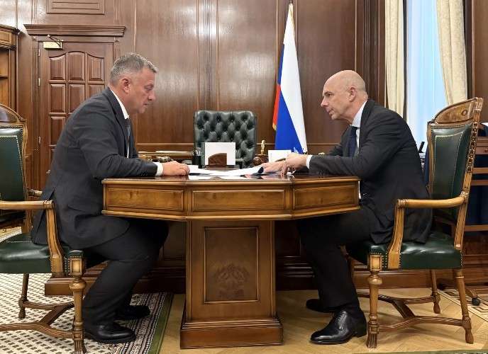 Губернатор и Министр финансов России.