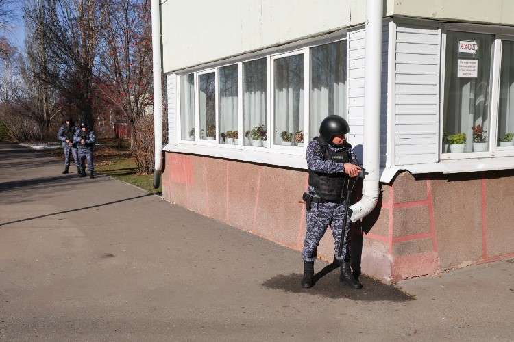 силовики тренируются