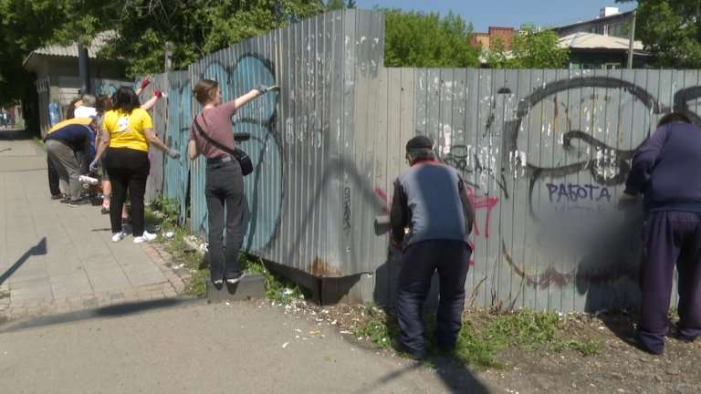 Волонтёров привлекают для благоустройства Иркутска