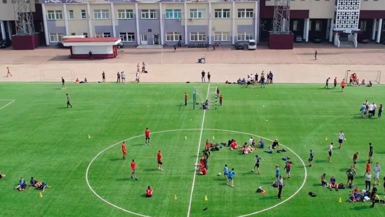 Спортобъекты обновляют в Ангарском городском округе