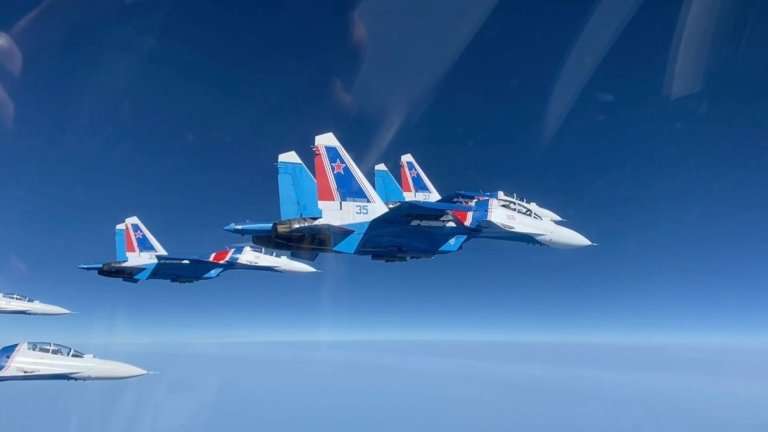 Стали известны лучшие точки для наблюдения за полëтами "Русских Витязей" над Иркутском