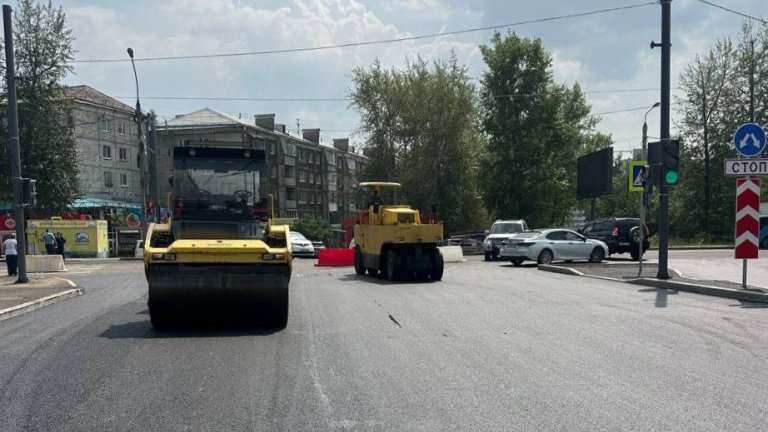 Ремонт центральных улиц Иркутска вышел на финишную прямую
