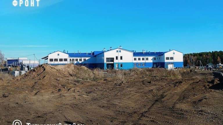 Школу-сад не могут достроить в Тулунском районе