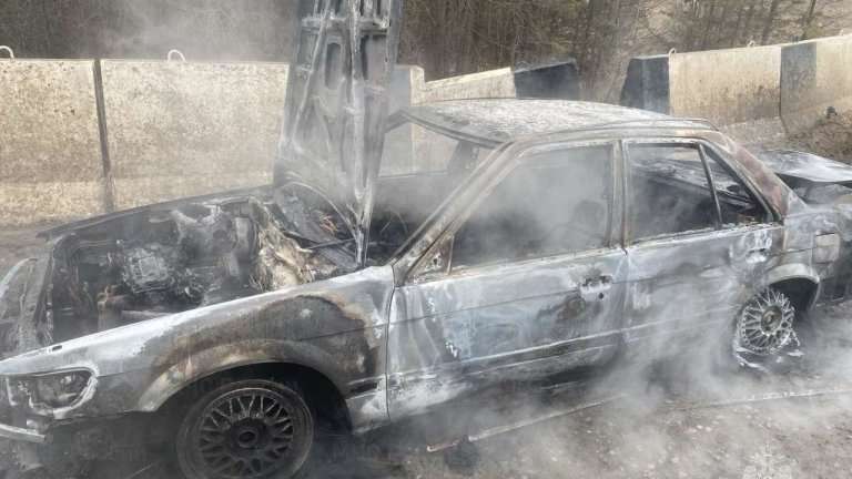 Три автомобиля сгорели в Братске