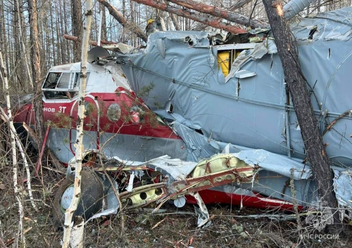 Самолёт, летевший в Железногорск-Илимский, упал в Якутии