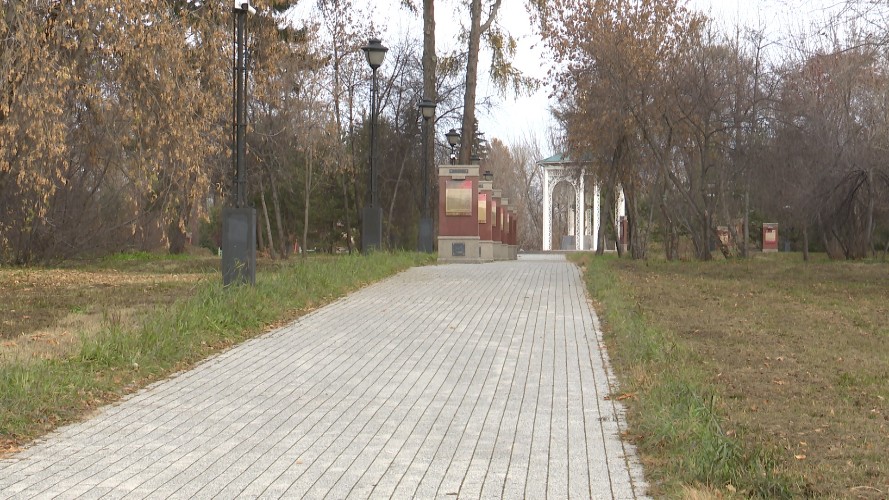 15 гранитных стендов установили на Иерусалимской горе в Иркутске