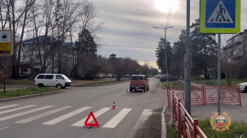 14-летнюю девочку сбили на зебре в Ангарске