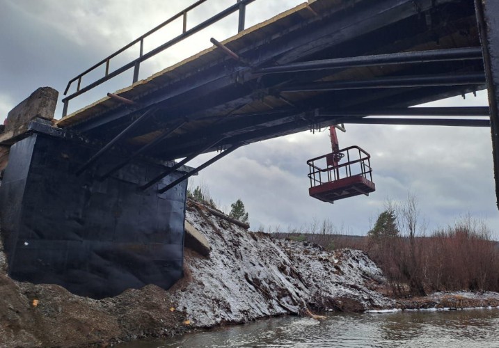 Новый мост через реку Кадуй построили в Нижнеудинском районе