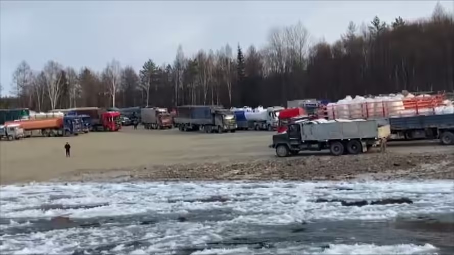 Транспортное сообщение через Витим в Бодайбо восстановлено