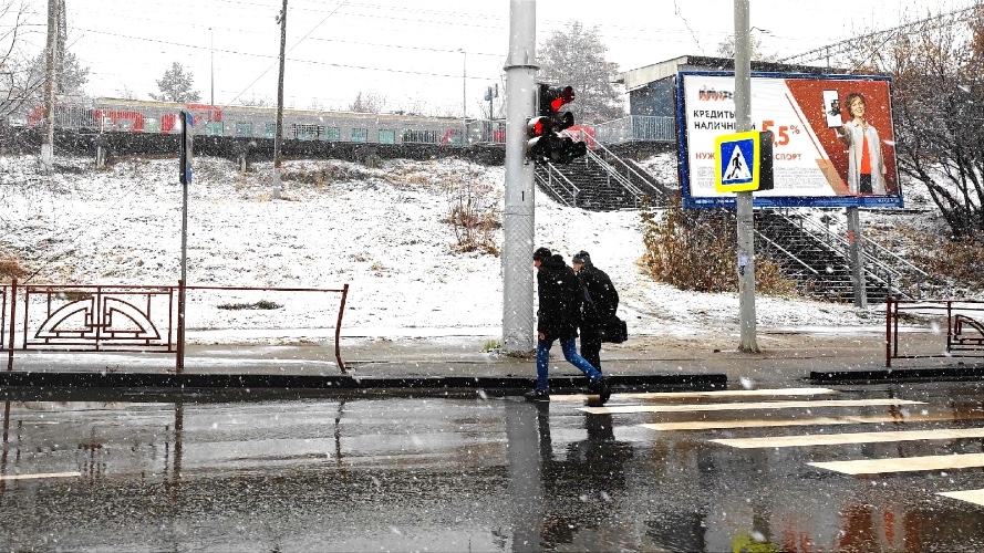 Мокрый снег ожидается в Приангарье 31 октября