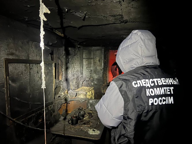 Жизни женщины и её маленького внука унёс пожар в Заларинском районе