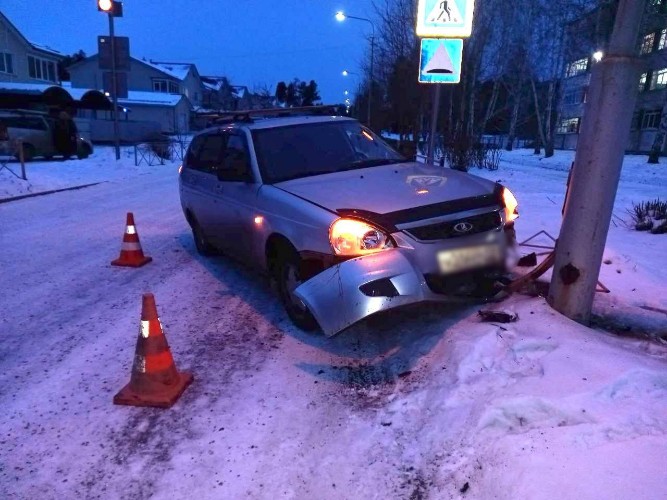 10-летнего школьника сбили на зебре в Саянске