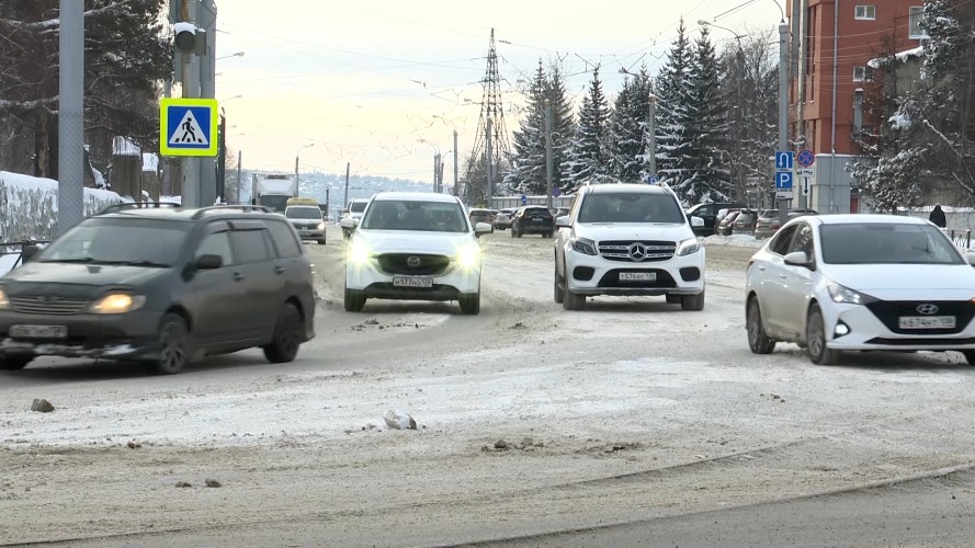 Непогода обнажает проблему низкой культуры вождения в Иркутске