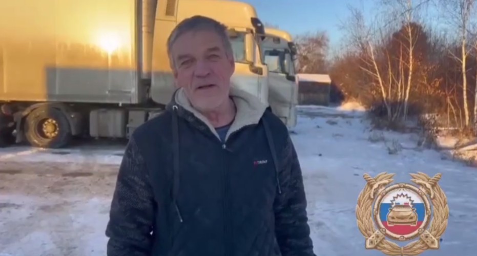 Водитель фуры чуть не замёрз в Куйтунском районе