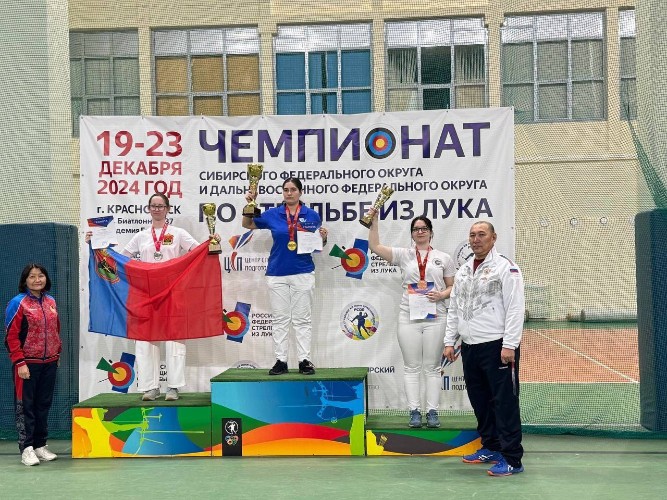 Иркутские лучники завоевали золото и серебро на чемпионате Сибири и Дальнего Востока