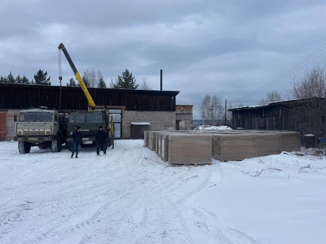 1 450 панелей для солнечной электростанции доставлены в Нижнеудинск