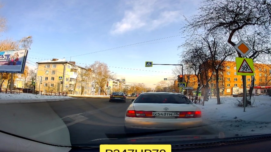 Видеоохота на дорогах региона за 22.01.2025