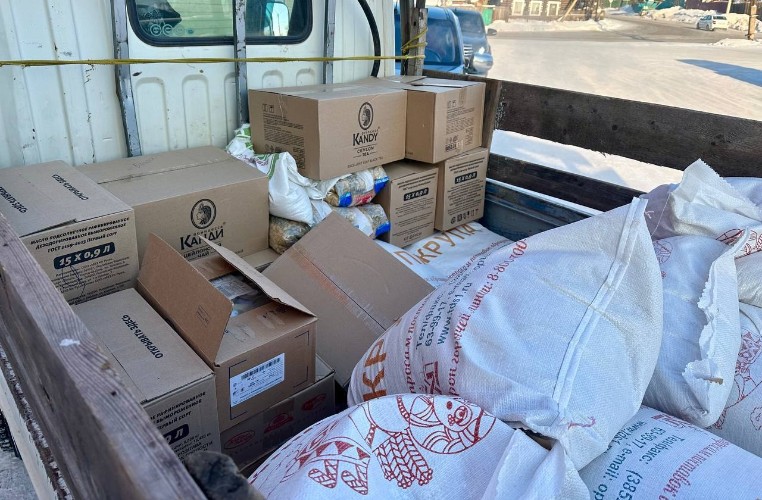 Продукты питания доставлены в отдаленные сёла Усть-Кутского района