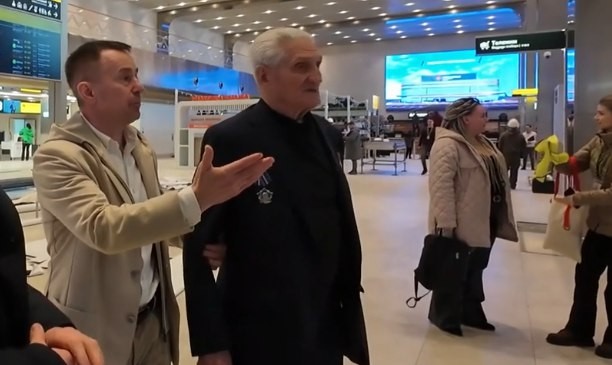 Иркутский космонавт Борис Волынов открыл новый терминал аэропорта Новокузнецка