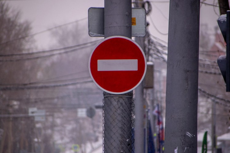 По улице-дублёру Лермонтова в Иркутске ограничат движение транспорта