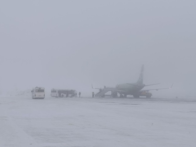 Из-за тумана рейс Москва-Братск ушёл на запасной аэродром в Иркутск