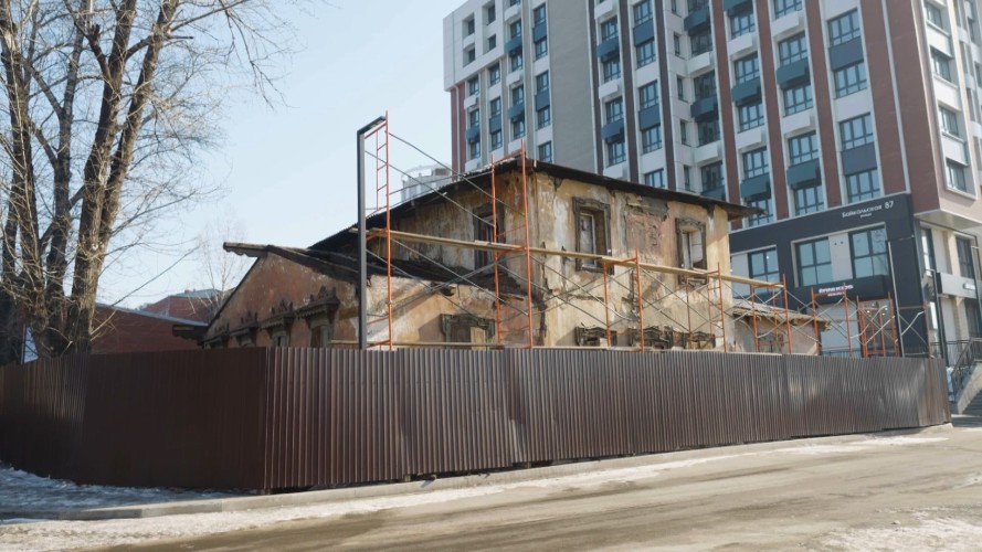 В Иркутске начали уникальную реставрацию особняка архитектора Кудельского
