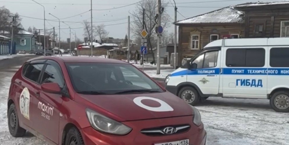 Пять человек пострадали в ДТП с участием такси в Иркутске с начала года