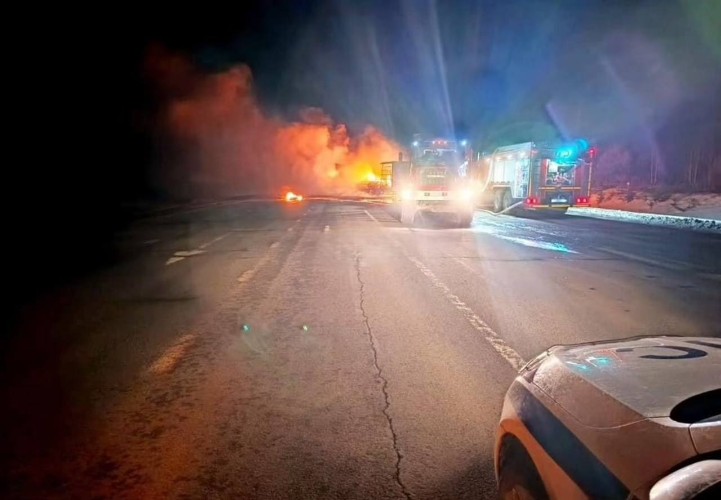 Две фуры столкнулись в Тайшетском районе, есть погибший