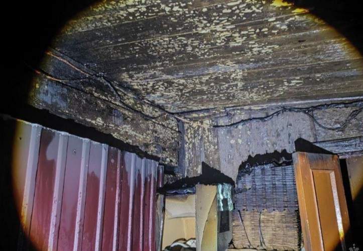 Пытавшаяся потушить пожар женщина травмирована в Братске