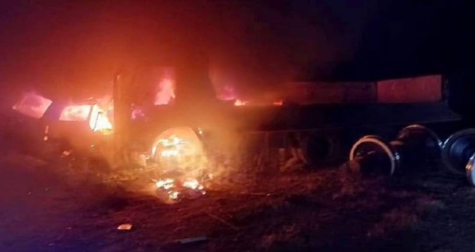 Два человека погибли в огненном ДТП в Тайшетском районе
