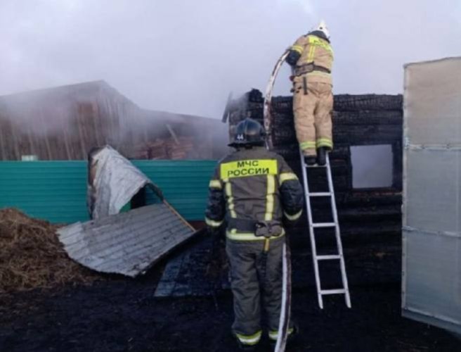 Обогреватель стал причиной пожара в Боханском районе