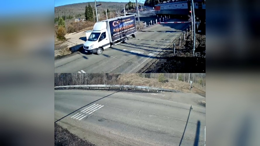 Чуть не спровоцировал столкновение с локомотивом водитель грузовика в Усть-Кутском районе