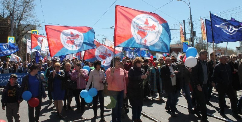 Профсоюзный митинг с концертом пройдёт в Иркутске 1 мая