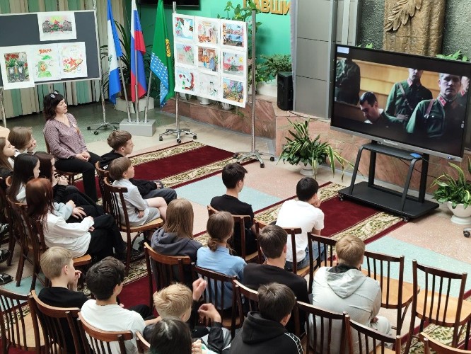 В Музее Победы Ангарска состоялась премьера фильма «Рослый»