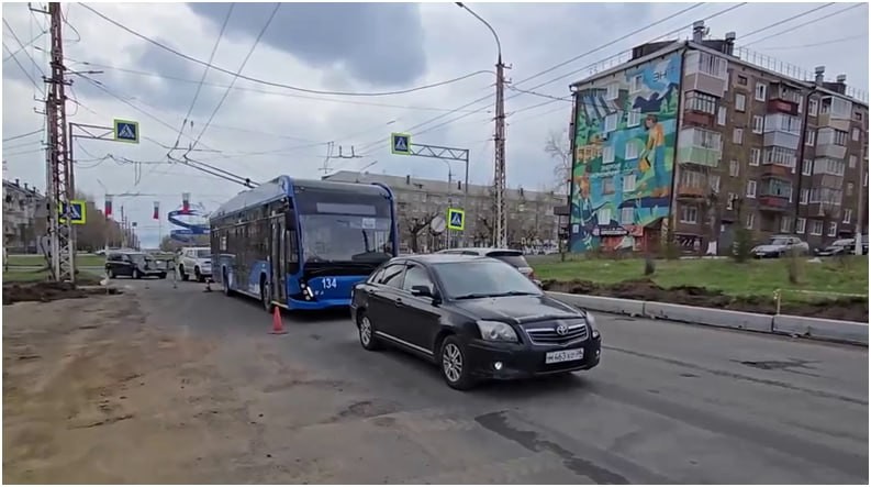 Ремонт улицы Обручева начался в центральном районе Братска