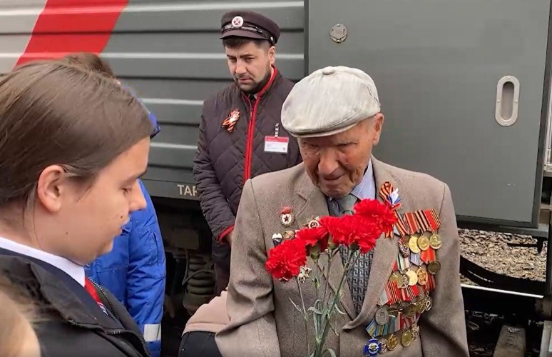 Ветеран из Иркутска Михаил Гаврилов не смог побывать на параде 9 мая