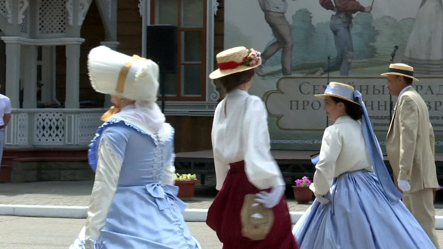 Уличные исторические игры возрождают в усадьбе Сукачёва в Иркутске