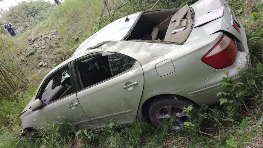 Трёхлетний ребёнок пострадал при опрокидывании «Тойоты» в Заларинском районе