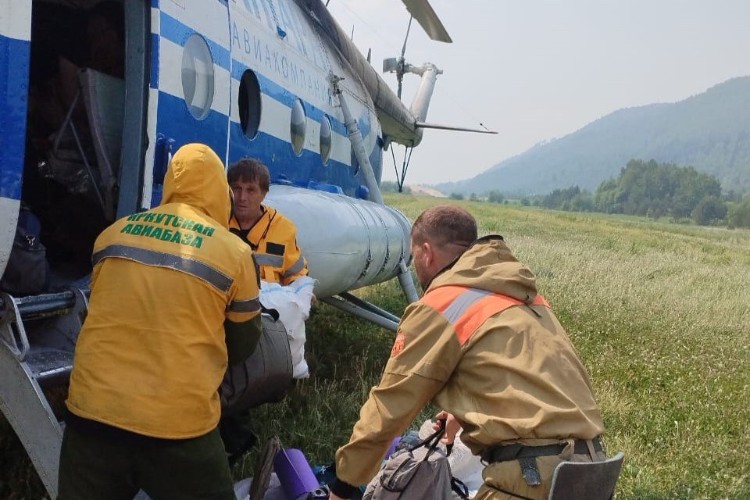 Более 273  гектаров леса горит  в Иркутской области