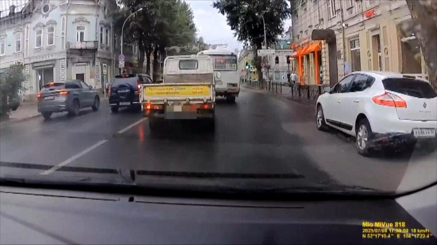Видеоохота на дорогах региона 09.07.2025