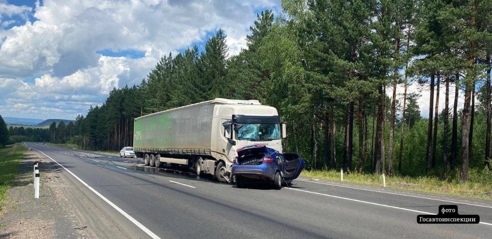 Ребёнок и двое взрослых погибли в ДТП в Нижнеудинском районе