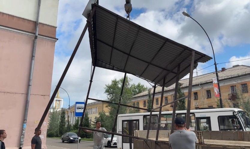 120 повреждённых вандалами павильонов заменят в Ангарске