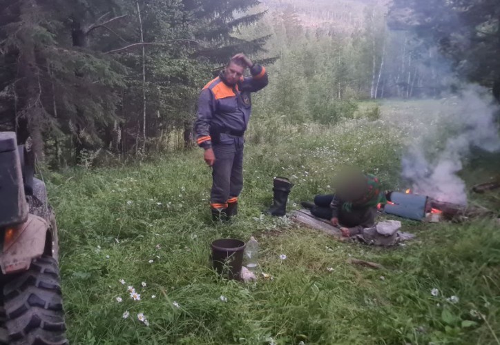 Спасатели нашли заблудившегося пенсионера в лесах Усольского района