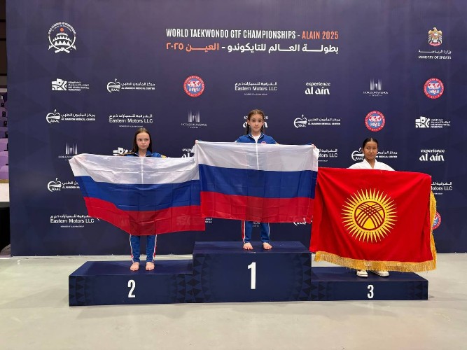 Спортсмены Иркутской области выиграли пять медалей на первенстве мира по тхэквондо в ОАЭ